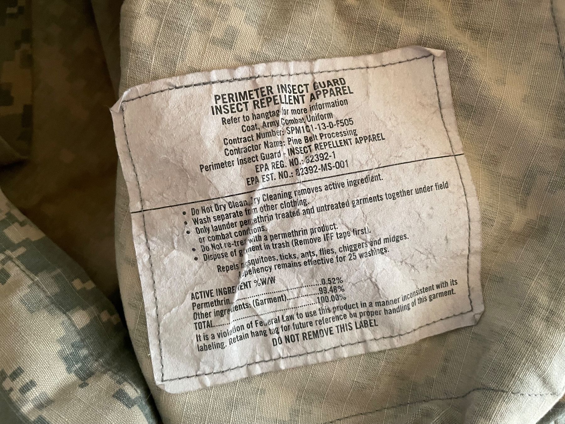 US Army Uniformen: Original US ACU Army Field Jacket  - Digital Camo – Gebraucht aus Oberbütschel von Woodie2005 3