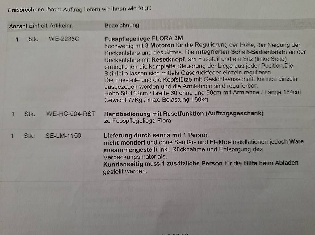 Fauteuils de soin: Pediküre / Massagestuhl – D'occasion à Bäretswil par claudineschmidt 1