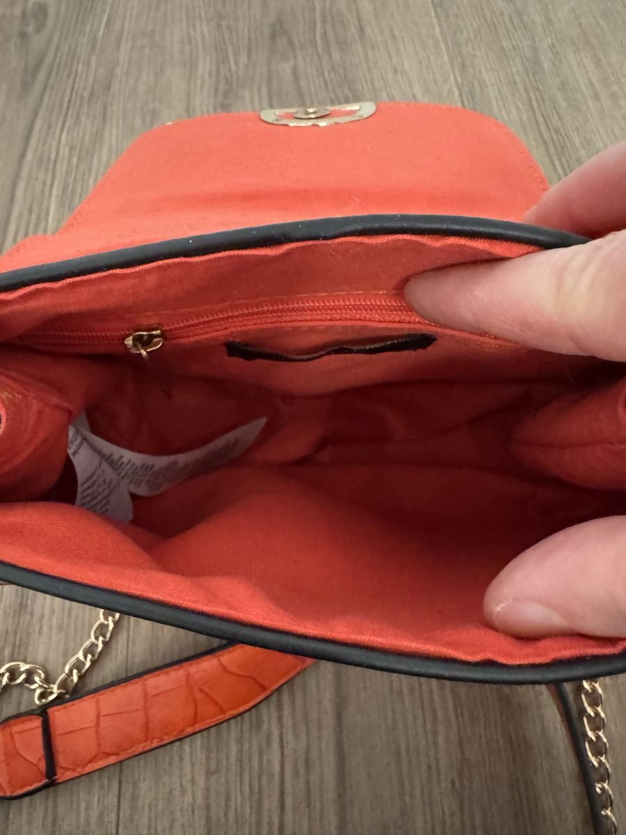Taschen für Damen: New Look Tasche Umhängetasche orange – Gebraucht aus Fislisbach von KolibriSecondhand 5