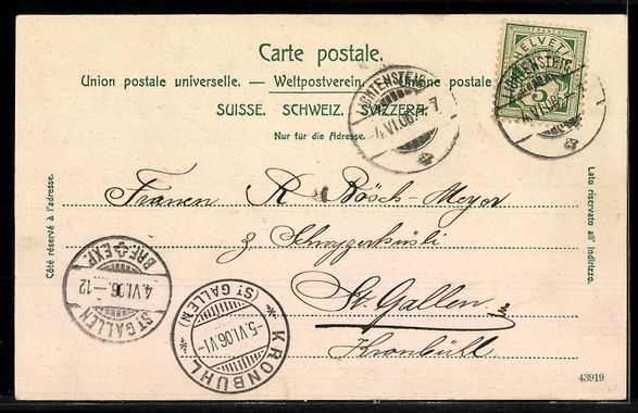 Cartoline postali: AK Lichtensteig, Winteransicht mit Kirche – Usato da Berlin venduto da bartko-reher 1