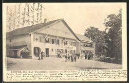 Hôtel de La Tourne, circulée 1900
