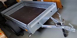 Sachentransportanhänger Humbaur HA 750 UG mit Stützrad
