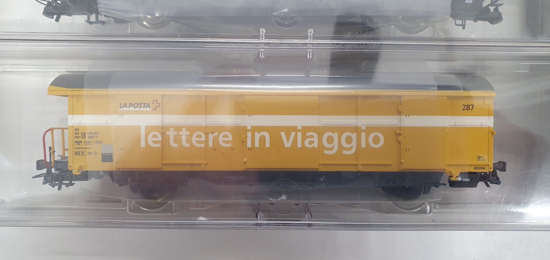 Roco Modellini di ferrovie: Roco 76201 Set SBB/POST Z2 Postwagen 287 und 373 – Nuovo e nell'imballaggio originale da Würenlos venduto da jub_nd5j 3