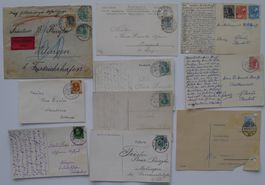 Lot Briefe + Postkarten, Deutsches Reich, Bundespost...