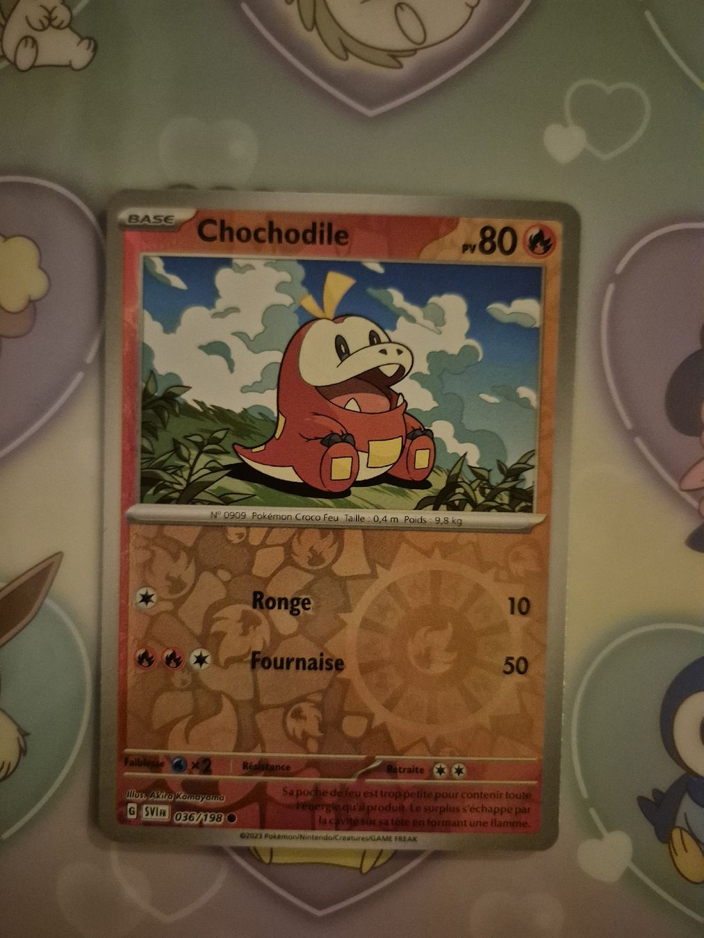 Pokémon Carte collezionabili: Chochodile Reverse Pokemon SVI 036/198 FR – Nuovo (secondo la descrizione) da Altdorf UR venduto da Josi5588