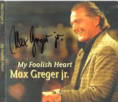 Max Greger jr. MY FOOLISH HEART   Jazz Tanzmusik CD signiert