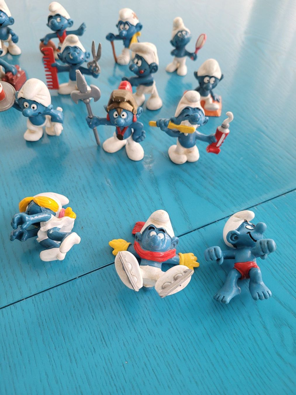 Schleich Giocattoli: Schlumpfsammlung 21 Stk – Usato da SCHÜBELBACH venduto da CoKaHa 3