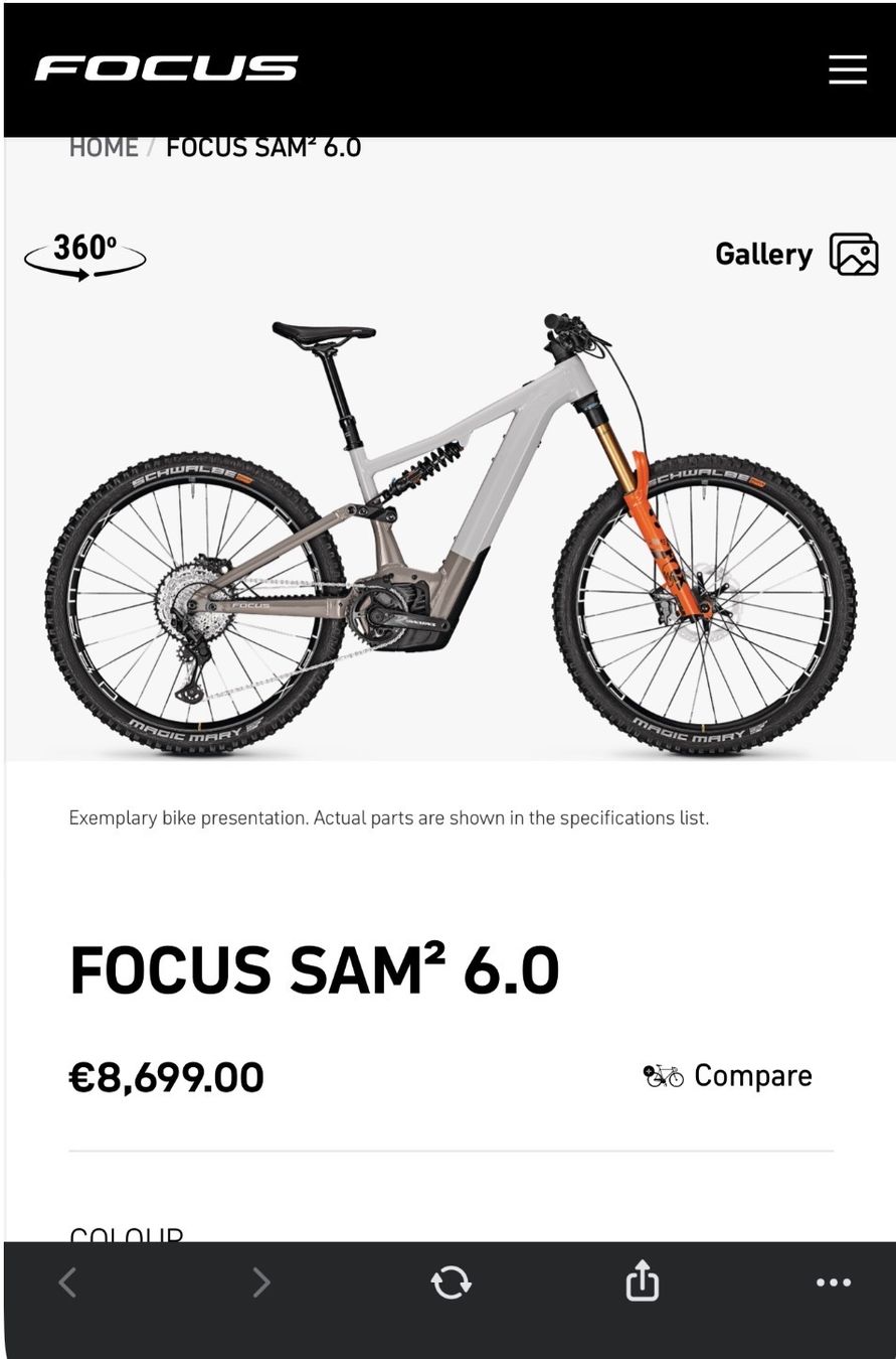 Focus Biciclette: FOCUS SAM ² 6.9 (S) 290km TOP – Nuovo (secondo la descrizione) da Egerkingen venduto da pat_pl7m 9