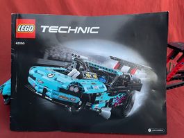 LEGO Technic 42050 Drag Racer Anleitungsheft guter Zustand