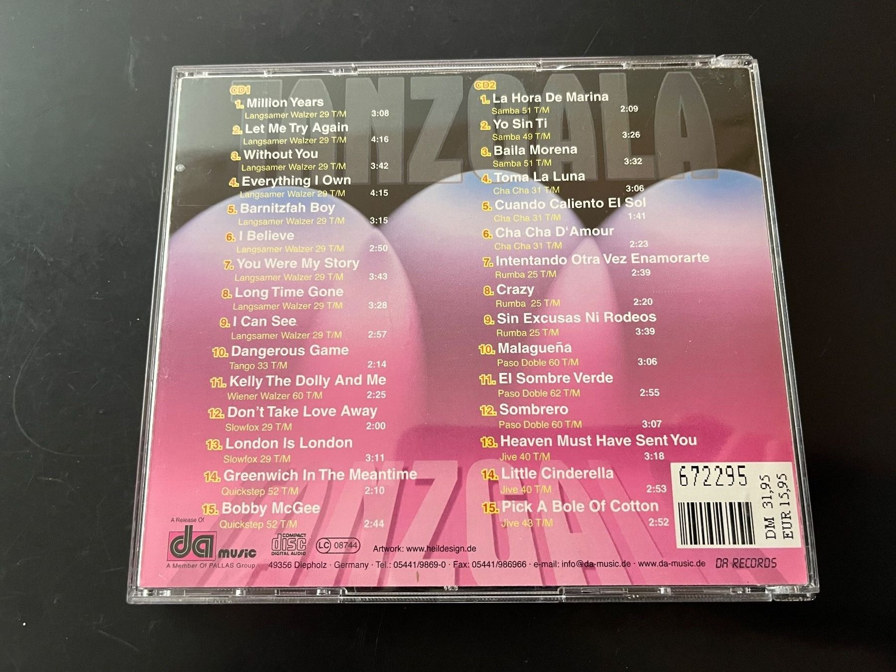 CD: CD "Tanzgala 2000", 2 CD's – Usato da Grosswangen venduto da Vita500 1