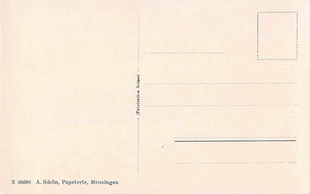 Ansichtskarten: 2x GRUSS aus MENZINGEN ZG, 2 Ansichtskarten 1935 – Gebraucht aus Lufingen von philatelieshop 1