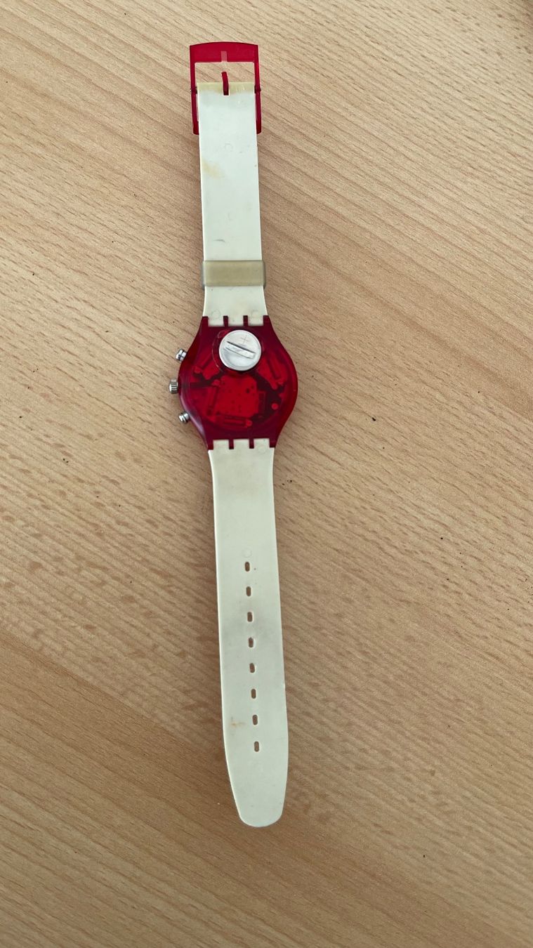 Swatch Orologi: SWATCH NAVY BERRY UHR 1996 – Usato da Kölliken venduto da Prscoo 5