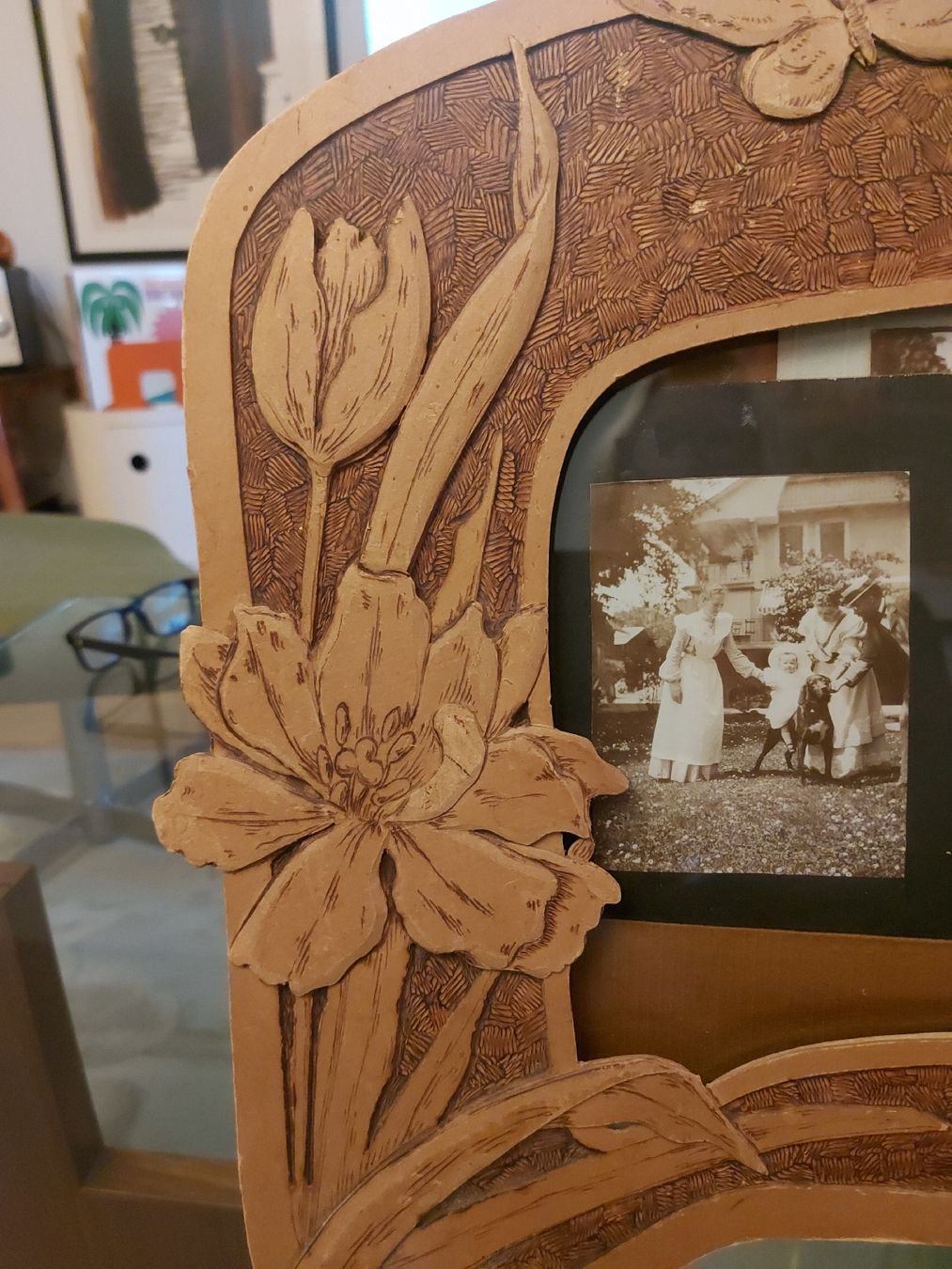 Cornici: Wunderschöner Jugendstil Rahmen D.R.G. aus Holz – Usato da Ostermundigen venduto da son_vd9k 1