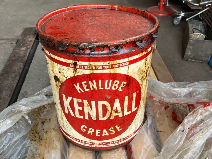 Altro per la casa: Vintage Kendall Kenlube Grease Eimer, Deko ! – Usato da bretzwil venduto da nightflasher