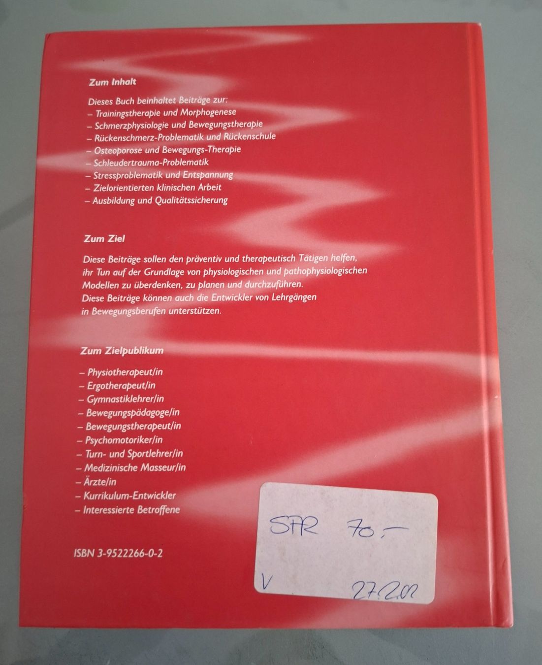 Libri: Bewegen durch Bewegung Bruno Baviera – Nuovo (secondo la descrizione) da Winterthur venduto da Psidler8 1