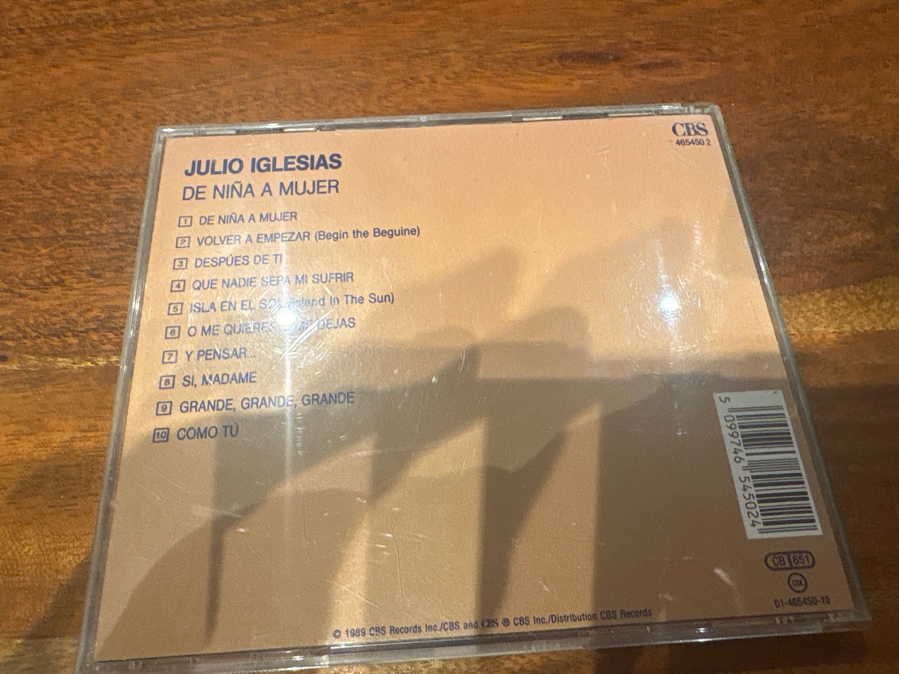 CD: Julio Iglesias - De Nina A Mujer CD – Usato da Andwil SG venduto da schmei 1