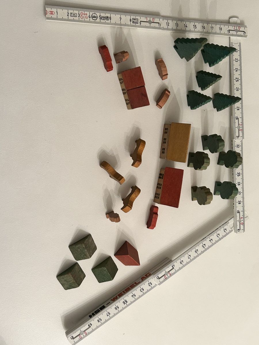Giocattoli: Antikes mini Dörfli aus Holz – Usato da Düdingen venduto da Reconflo 4