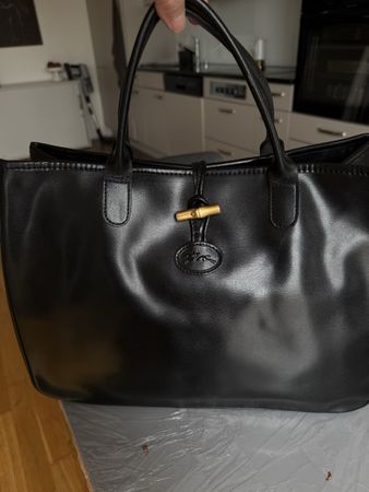 Longchamp Leather Bag full leather (no synthetic inside)