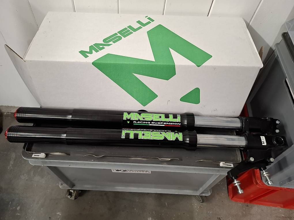 Mini Bikes: Maselli Pitbike Gabel Supermoto, Mini GP – Neu und originalverpackt aus Goldach von ABTGolf 3