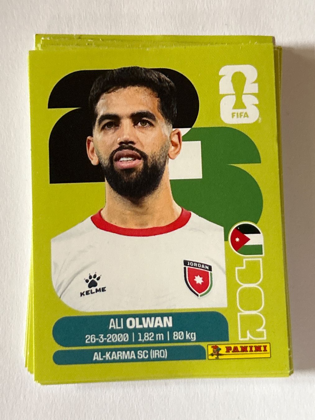 Panini Sammelbilder & Trading cards: Panini WM 2026 Sticker - Olwan JOR 18 – Neu (gemäss Beschreibung) aus Troistorrents von sim_d75d