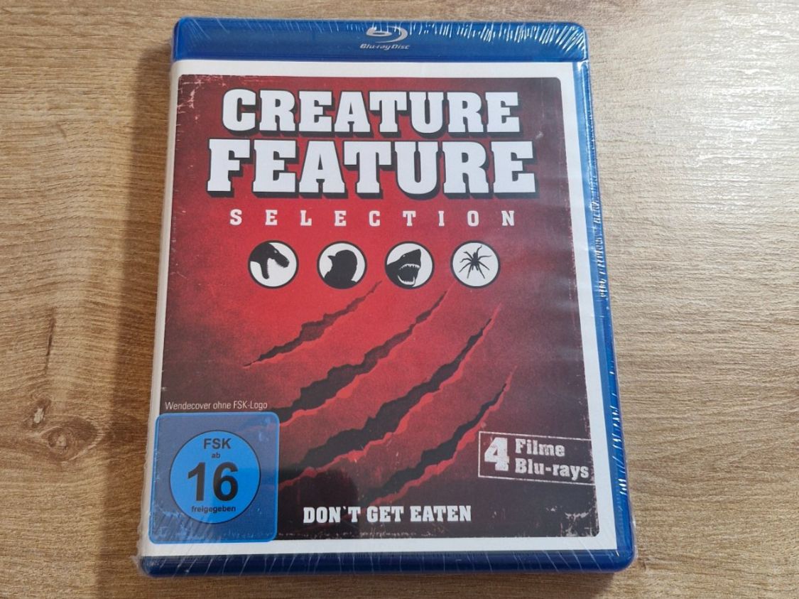 Tutti i DVDs: Creature Feature Selection (4 Filme) NEU OVP – Nuovo e nell'imballaggio originale da Pfungen venduto da Whitie
