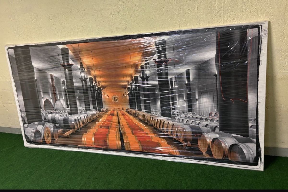 Foto & Immagini: BILD Leinwand 120 x260 cm Bitcoin – Usato da Zug venduto da Biki72 1