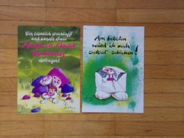 Diddl Postkarten    2 Stück   Set O63