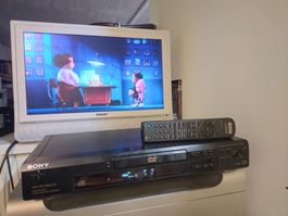 Lecteur DVD Sony DVP-S335 avec télécommande fonctionne 
