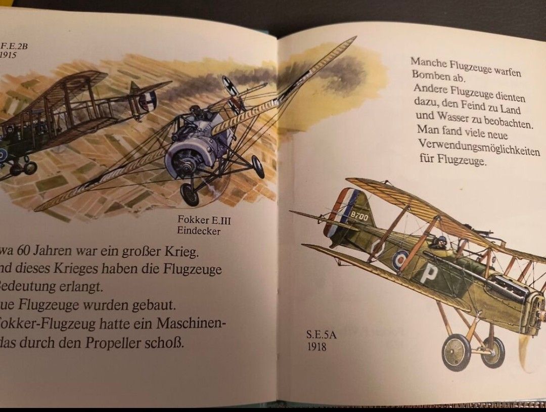 Libri: Flugzeuge gestern - heute - morgen- Kinderbuch – Usato da Schöfflisdorf venduto da KKB-Team1 3