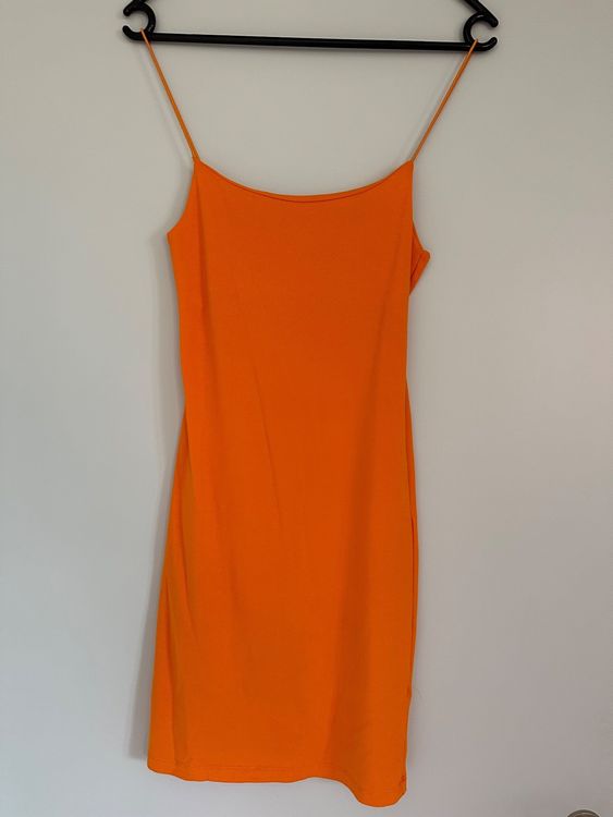 Zara Kleid orange, ungetragen Kaufen auf Ricardo