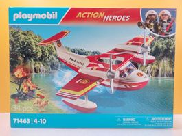 PLAYMOBIL 71463 Feuerwehr - Flugzeug mit Löschfunktion NEU