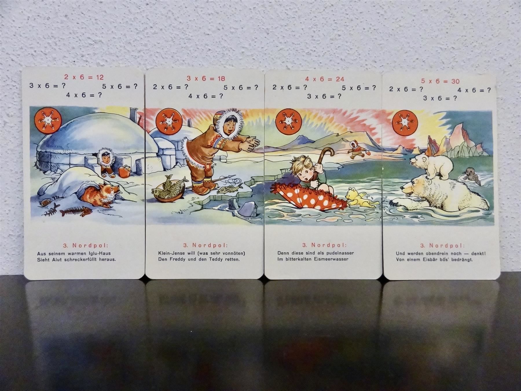 Ravensburger Giochi: schönes altes Quartett DAS LUSTIGE 1x1 – Usato da Kerzers venduto da wisaundso 5
