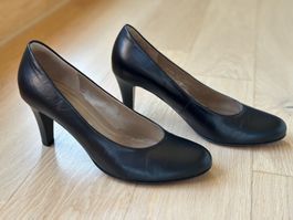 Schwarze Gabor Pumps, Gr. 39, neuwertig