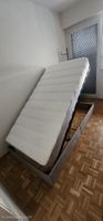 Lit complet avec sommier relevable coffre de rangement