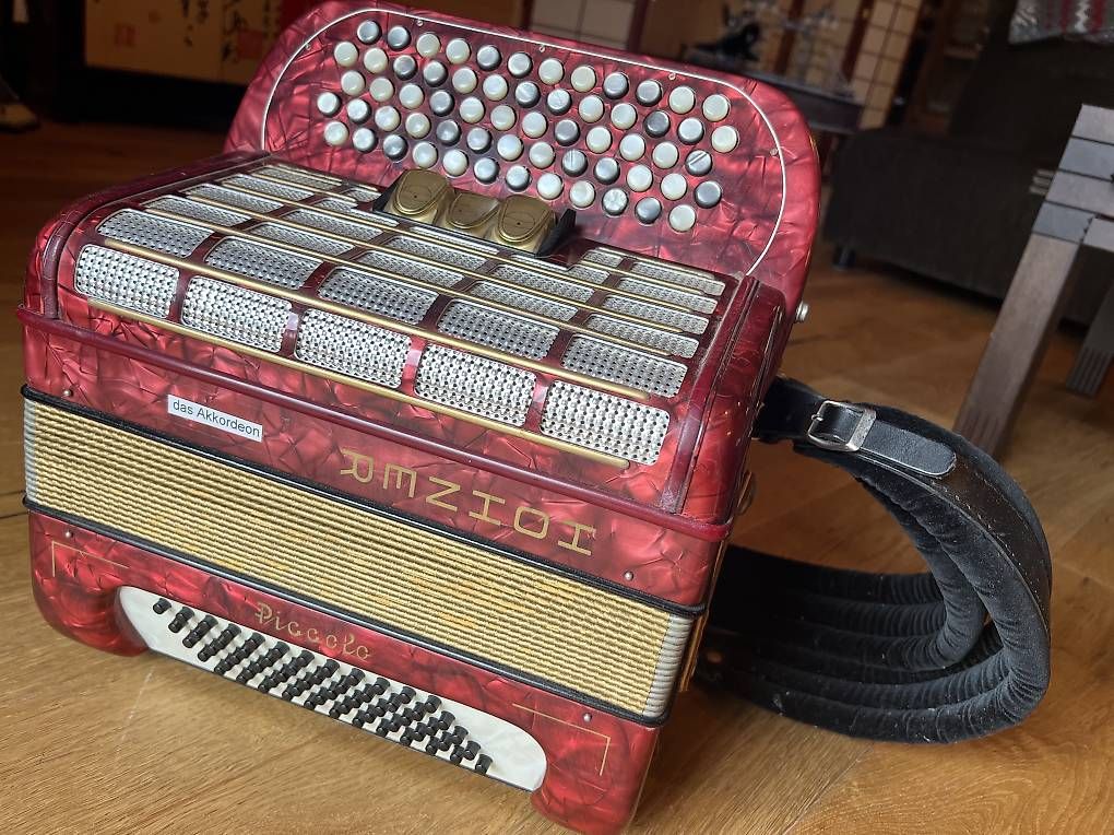 Hohner Musikinstrumente: Accordéon Hohner Piccolo – Gebraucht aus Les Diablerets von Samny