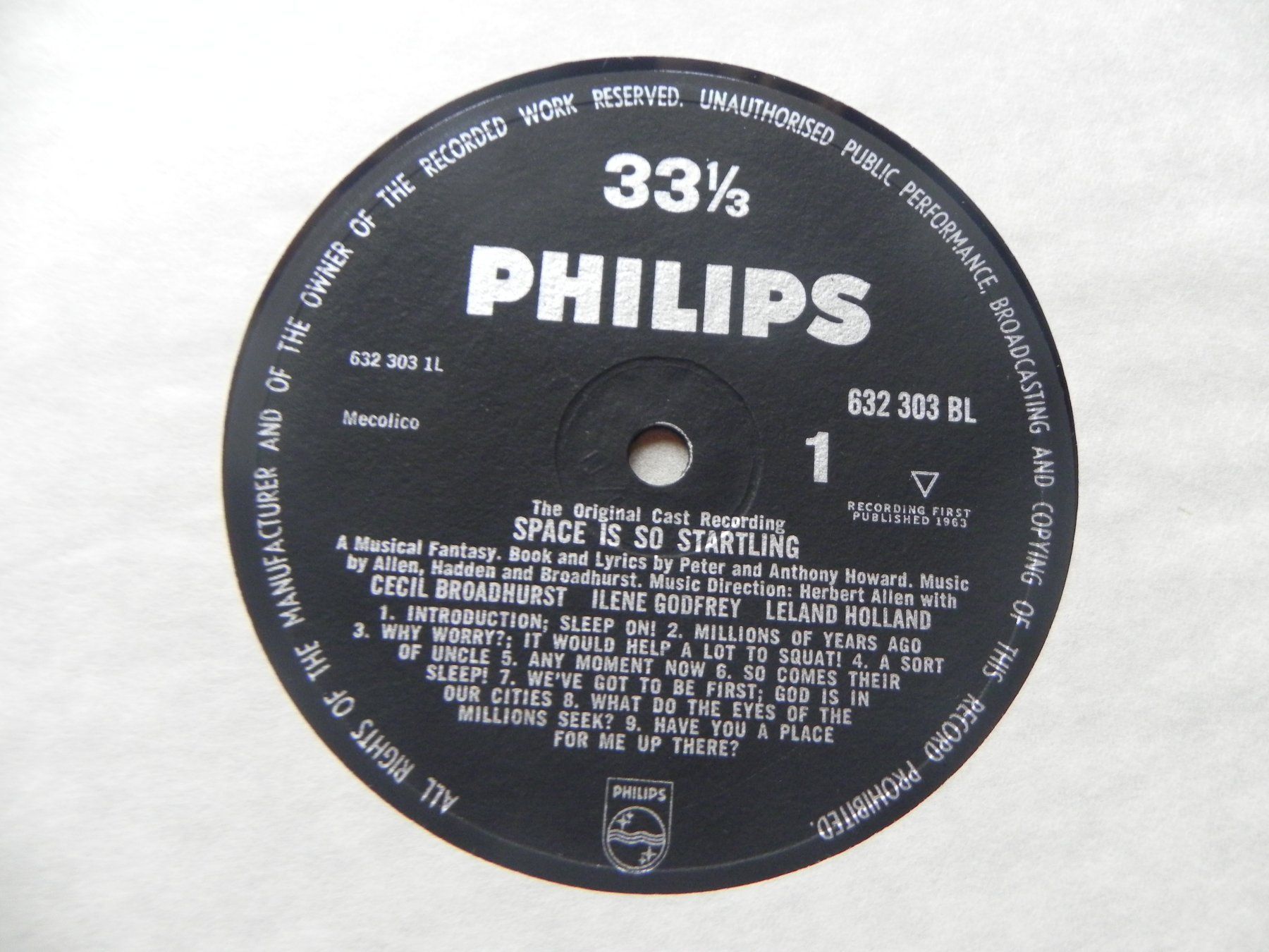 Dischi in vinile: LP Fantasy Musical Space is so Startling 1963 – Usato da Siebnen venduto da krimsie 3