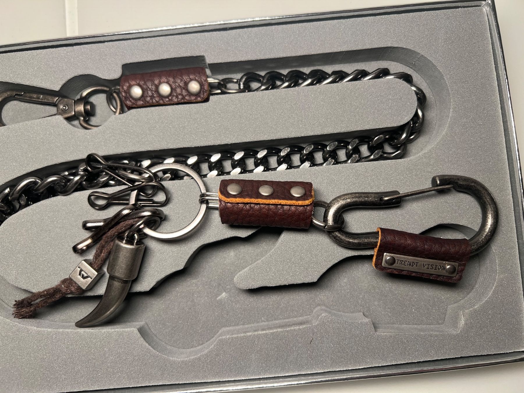Altri gioielli: Wallet Chain, Trends vision, Neu, Geldbörsenkette – Nuovo e nell'imballaggio originale da Rheinfelden venduto da Rewanito
