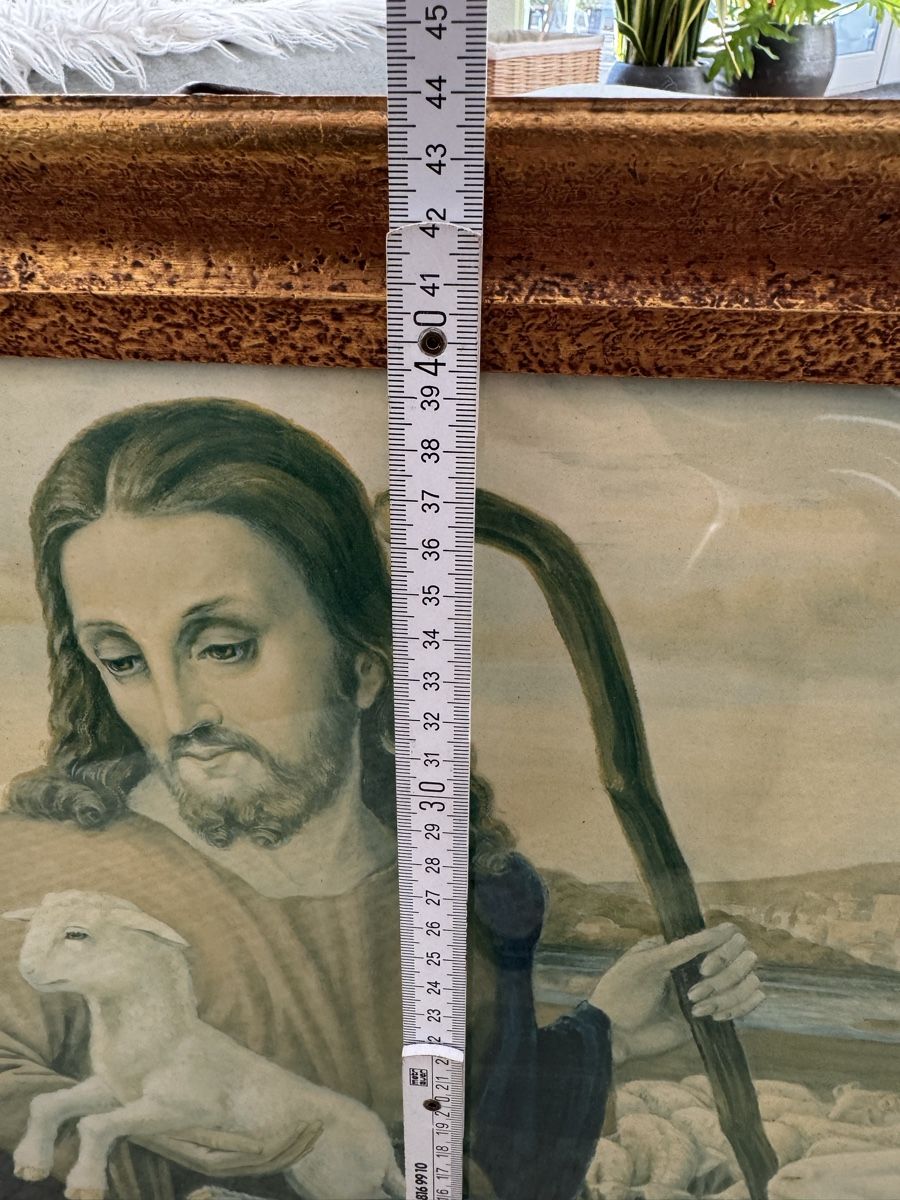 Foto & Immagini: Heiligenbild Jesus der gute Hirte – Usato da Niederbüren venduto da Oetschli 3