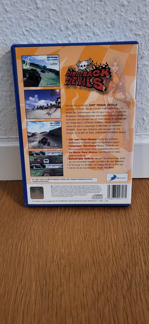 Sony Spiele: PS2 - Dirt Track Devils – Gebraucht aus Münsingen von DigitaleSpielecke 1