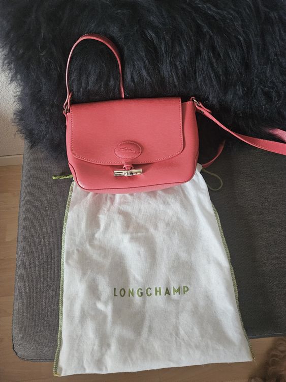 Sac Longchamp rose comme neuf Printemps Kaufen auf Ricardo