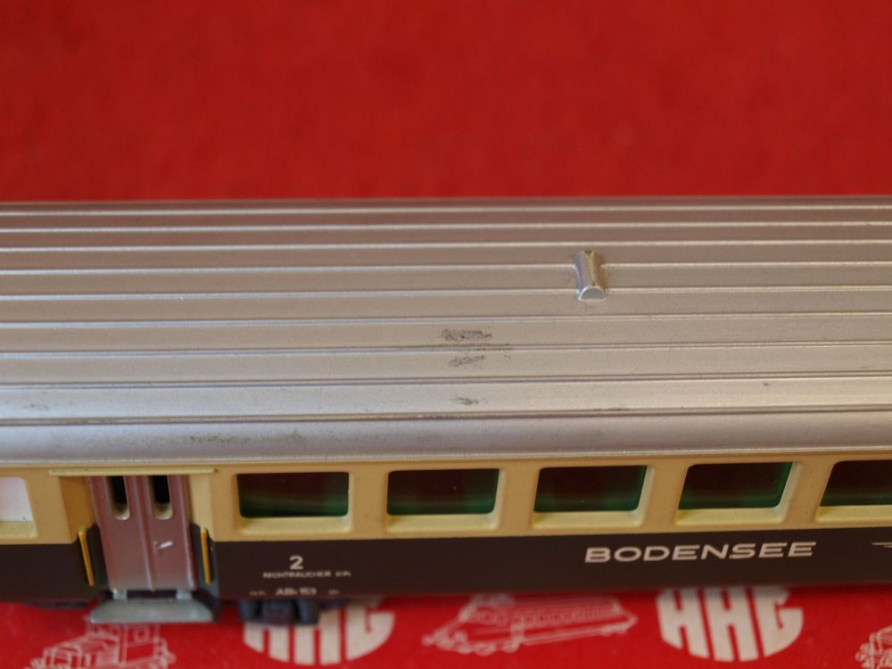 Voiture Voyageurs HAG – Remorque Autorail Bodensee/Toggenburg Restaurant – Suisse Analogique