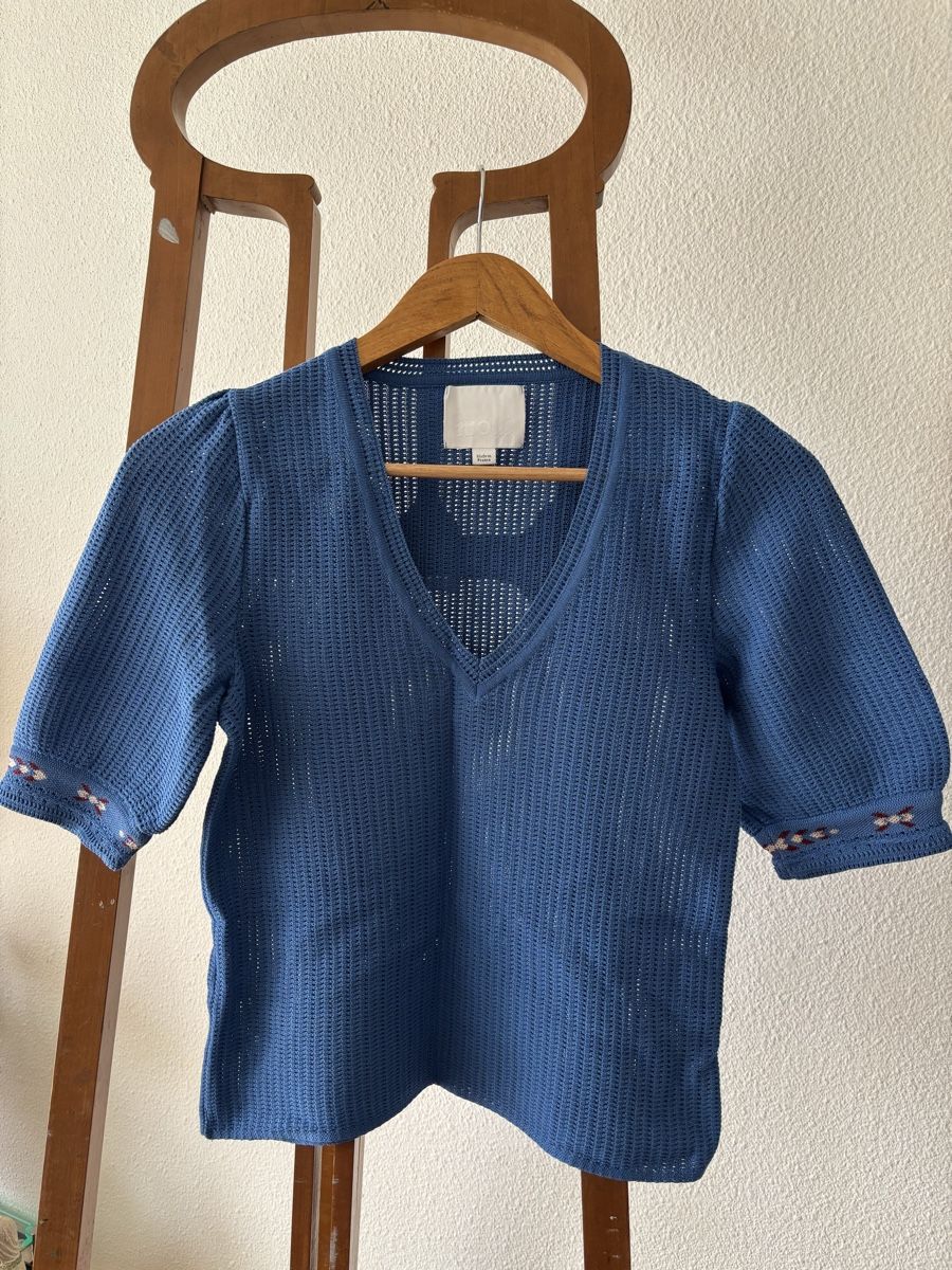Top: Top en coton ajouré MOLLI – Usato da Ecublens VD venduto da donyte
