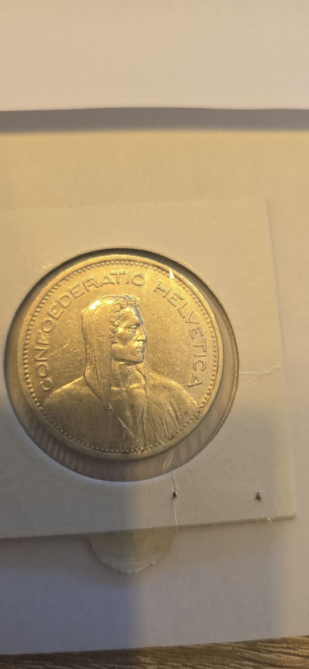 Alle Münzen: piece 5chf 1950 – Gebraucht aus Fribourg von yan_z5fr 1