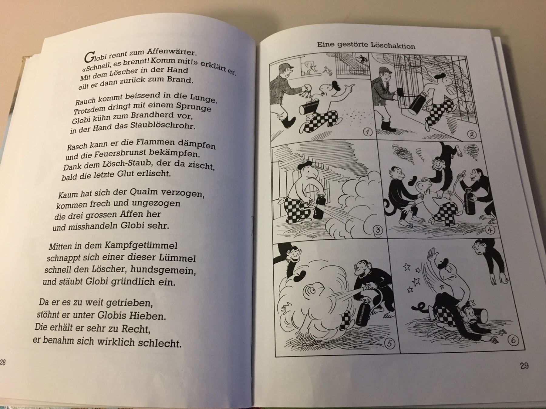 Libri: Globi bei der Feuerwehr ! – Usato da Brügg BE venduto da rutschimedizin 2
