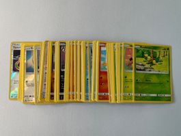 Pokemon TCG Konvolut aus Sturm am Firmament (2018) 63 Karten