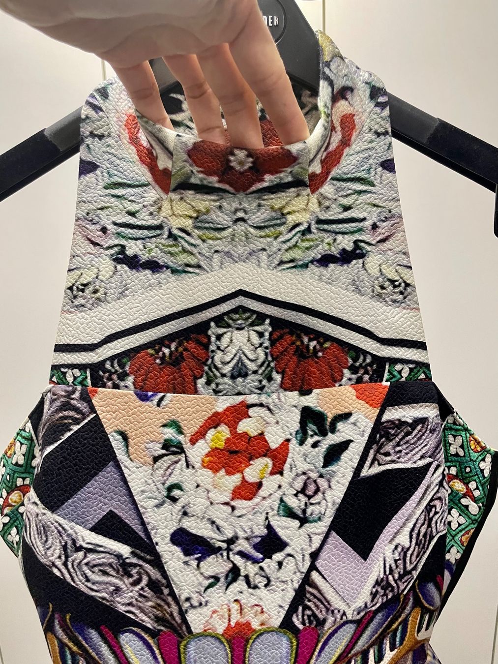 Vestiti: Runway Mary Katrantzou Seide Minikleid – Usato da Au ZH venduto da Daiga 2