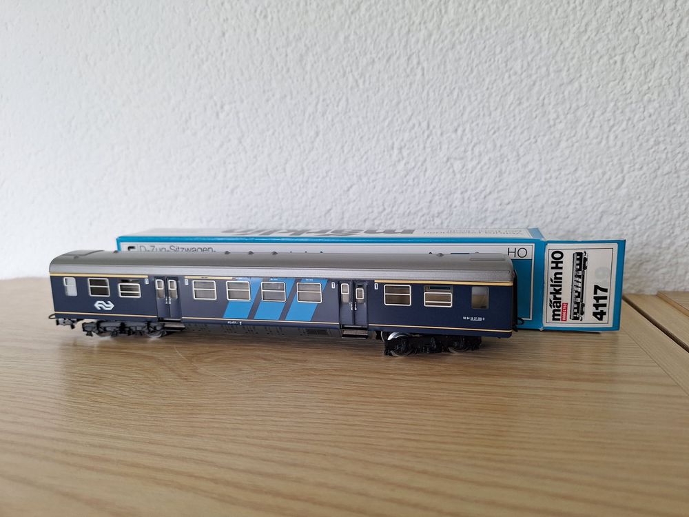 Märklin 42132 Sitzwagen 3.Klasse K.W.St.E. – Spur H0, Epoche I, Sammler-Modell
