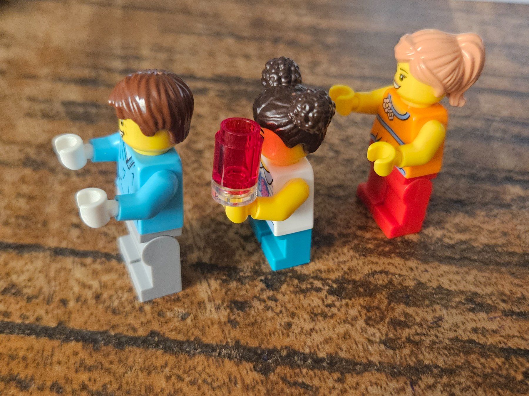 Lego Kit di costruzioni: lego lot de 3 figurines – Usato da Confignon venduto da Ecrofigs 2