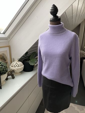 💜 Charter Club – 100 % Kaschmir Rollkragenpullover