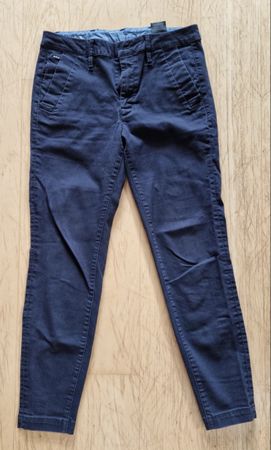 G-Star Raw Mid Skinny Chino Hose, Schwarz, Grösse 27/34, NEU